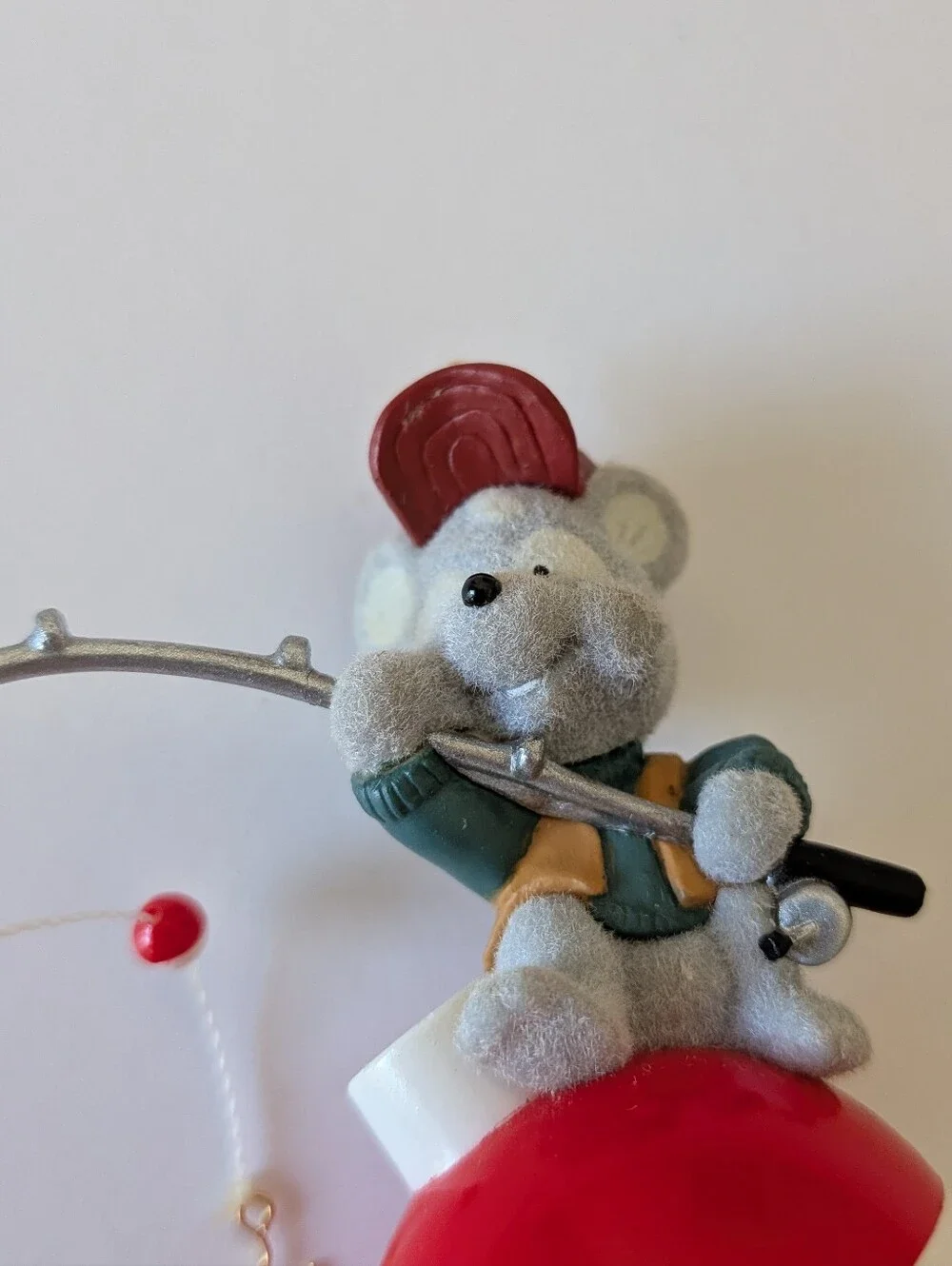 Hallmark Keepsake Christmas Ornament Fishin' Mission Mouse Vintage 2002